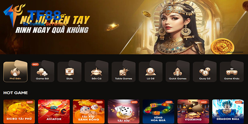 Casino TF88 - Hệ thống trò chơi phong phú, hấp dẫn bậc nhất!